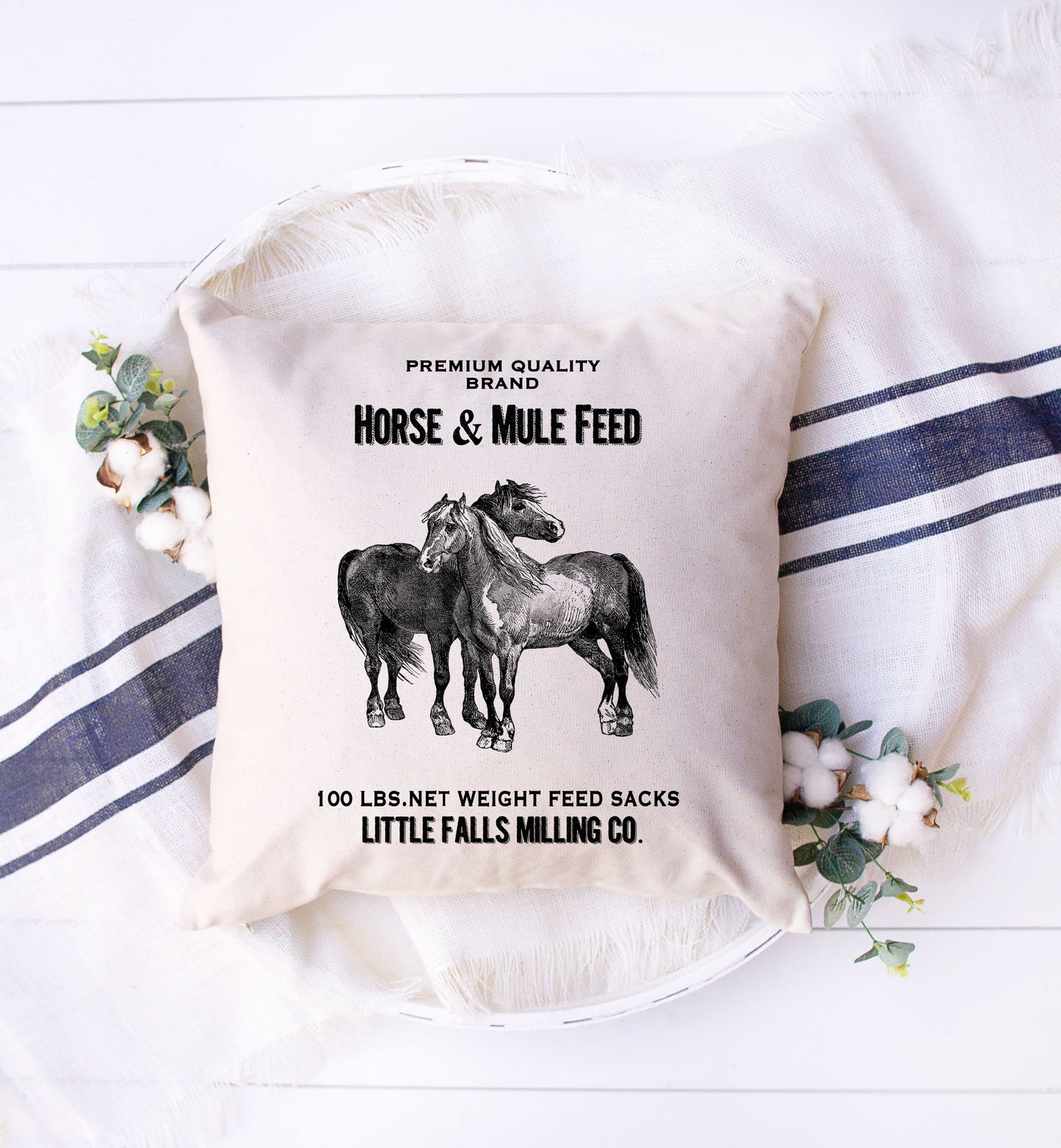 Horse & Mule Feed Pillow