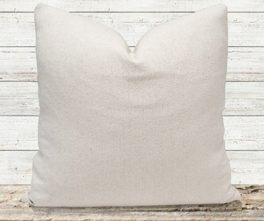 Solid Grain Sack Pillow