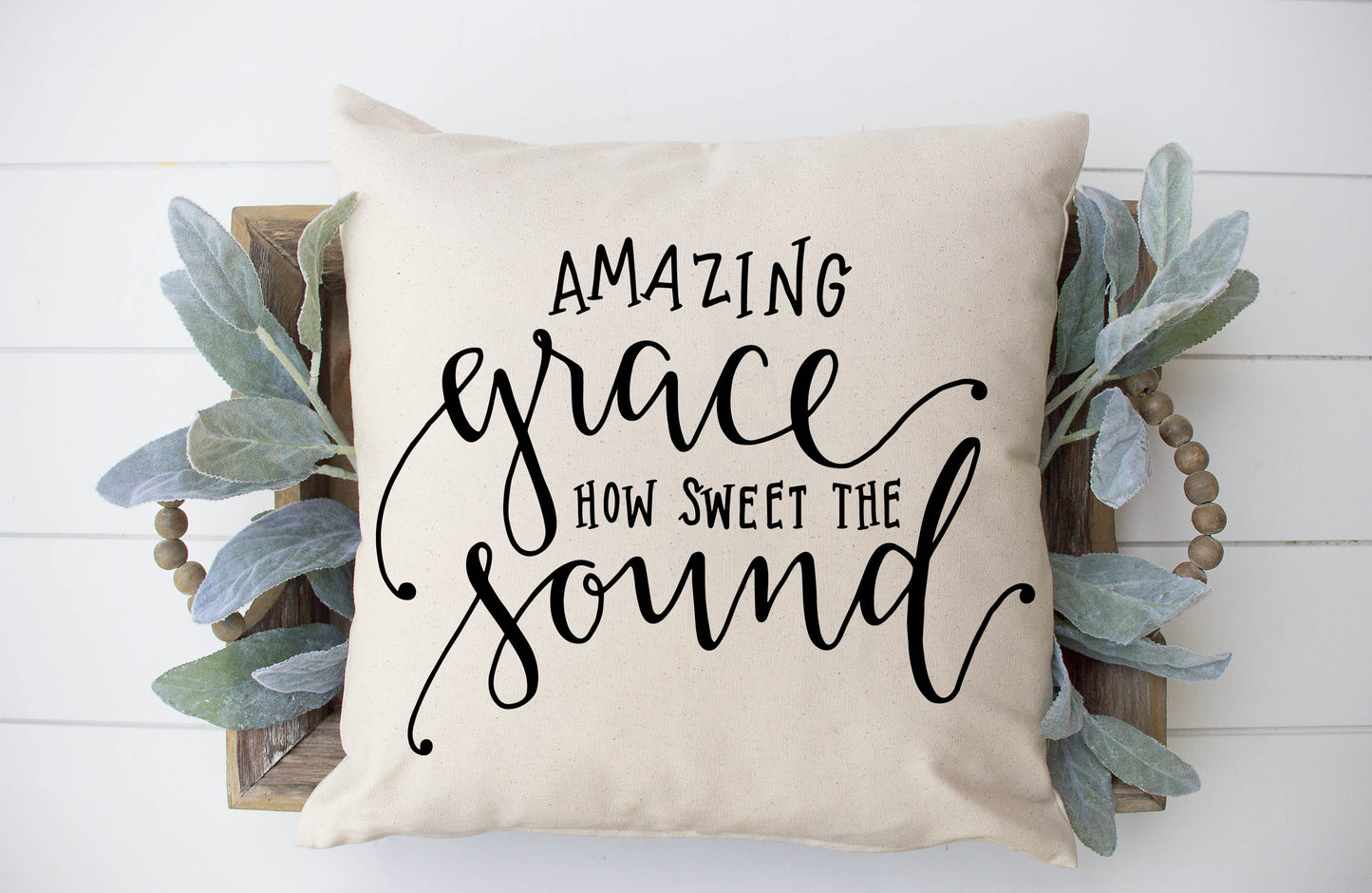 Amazing Grace Pillow